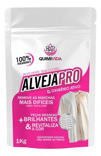 Percarbonato de Sódio Alvejapro 1Kg | Alvejante em Pó Multiuso