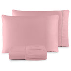 Conjunto de Lençóis QUEEN 400 Fios Micropercal Premium - Toque Macio e Sofisticado