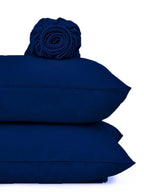 Conjunto de Lençóis QUEEN 400 Fios Micropercal Premium - Toque Macio e Sofisticado