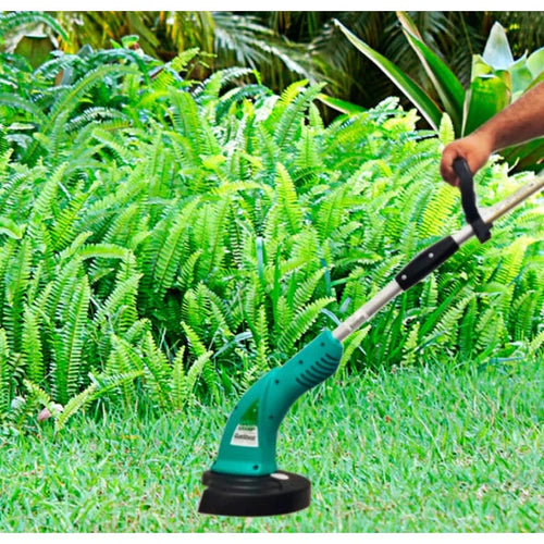 Aparador de Grama Elétrico 1500W Bipartido - Corte Preciso para Jardim e Bordas