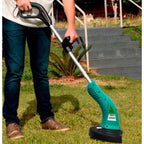 Aparador de Grama Elétrico 1500W Bipartido - Corte Preciso para Jardim e Bordas