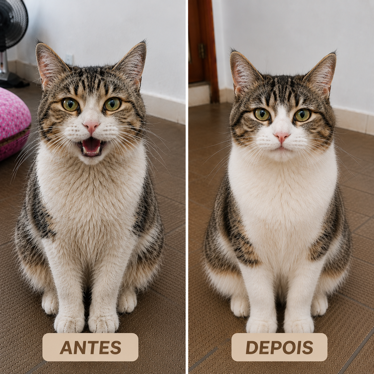 Escova Mágica a Vapor PetCare para Cães e Gatos