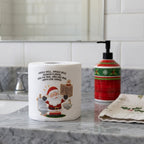 Kit Natalino Divertido: Papel Higiênico Decorado de Natal