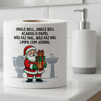 Kit Natalino Divertido: Papel Higiênico Decorado de Natal