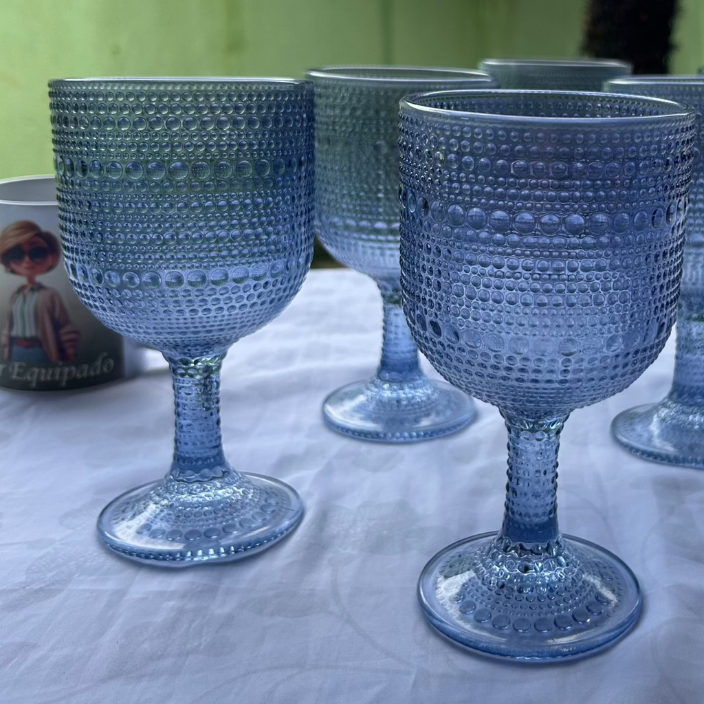 Conjunto de Taças Pérola Glamour 6 Unidades – Elegância e Sofisticação para Sua Mesa
