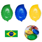 Kit Petisco Seleção 2026 | Petisqueiras Versáteis para Jogos e Festas | Kit com 3 unidades