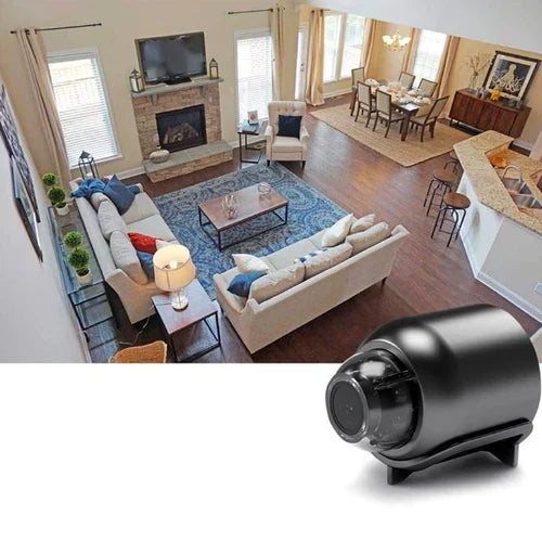 Mini Câmera de Segurança HD Nano Vision - Monitoramento Discreto e Compacto