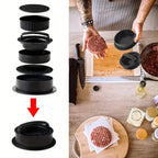 Molde 3 em 1 para Hambúrger Perfeito - Faça Burgers Profissionais em Casa