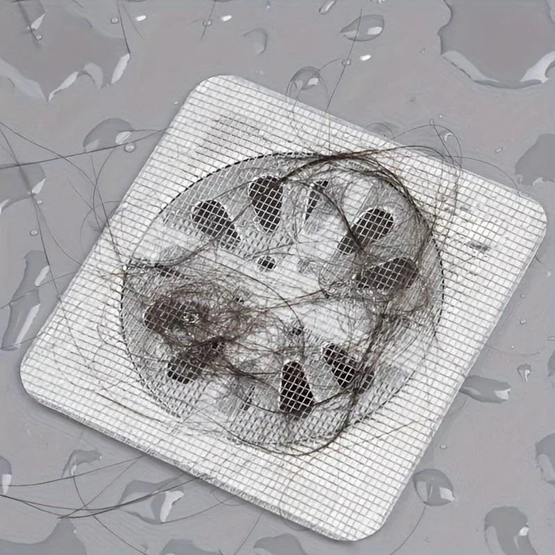 Acabe com o Ralo Entupido - Coletor de cabelo para Chuveiro (kit 10 Peças)
