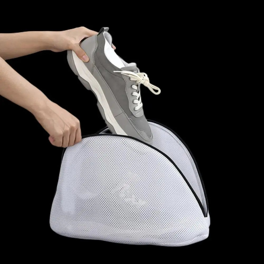 Pare de Estragar Seus Sapatos - Saco de Lavagem Protetor (Alta Resistência)