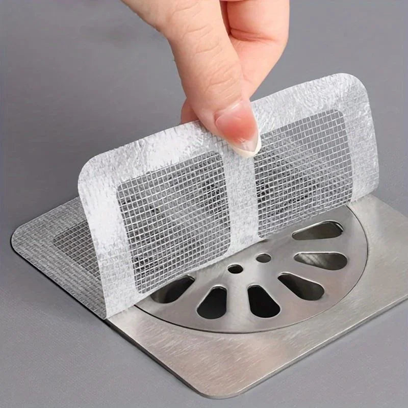 Acabe com o Ralo Entupido - Coletor de cabelo para Chuveiro (kit 10 Peças)