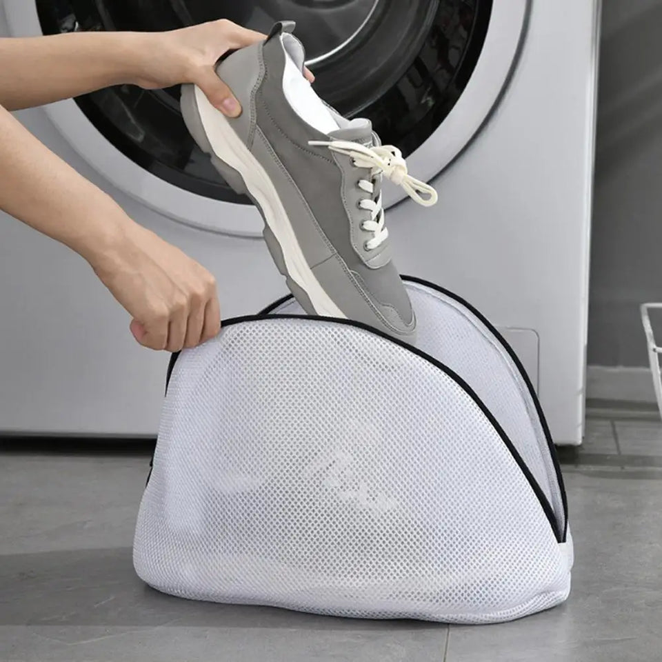 Pare de Estragar Seus Sapatos - Saco de Lavagem Protetor (Alta Resistência)
