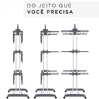 Varal 3 Andares | Organização Inteligente para Apartamentos