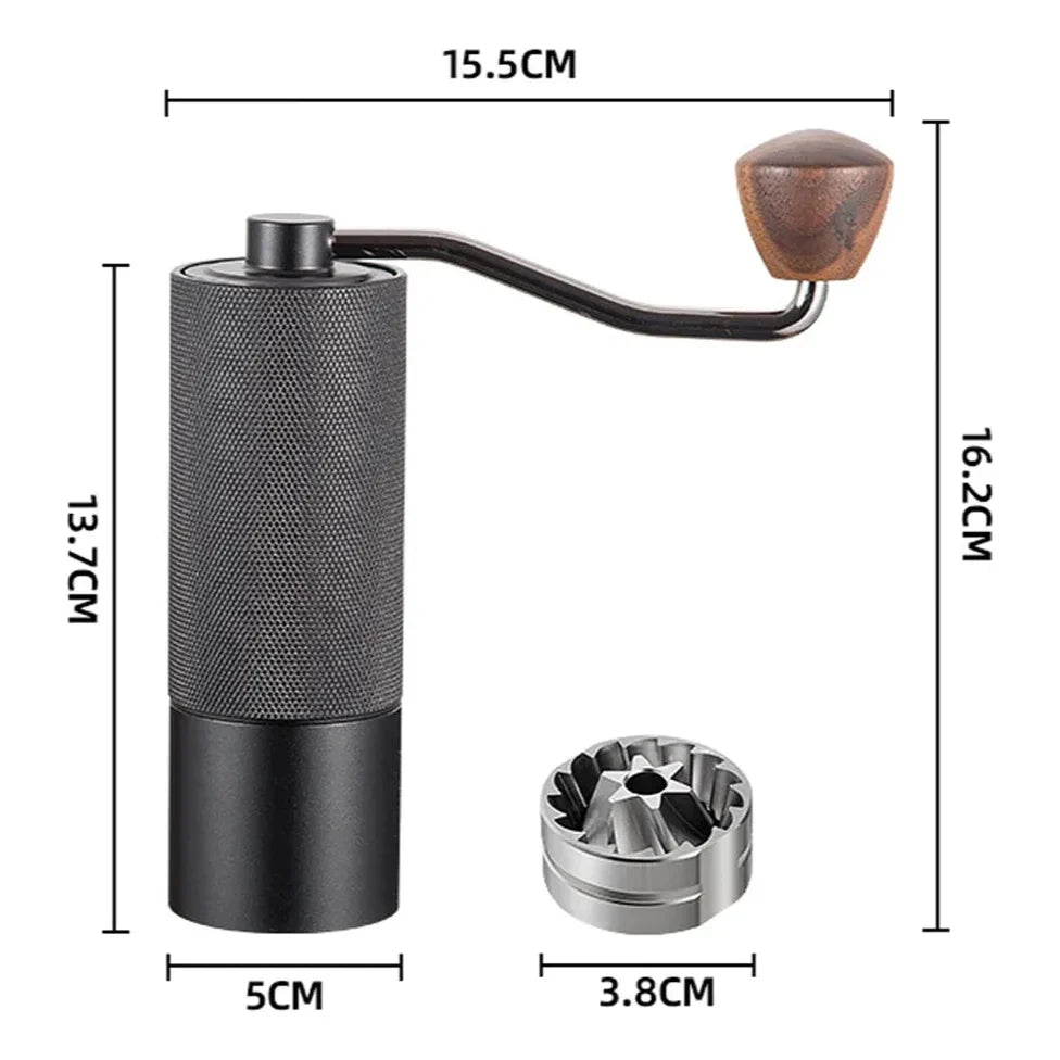 Moedor de Café Manual Premium em Inox