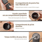 Moedor de Café Manual Premium em Inox