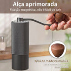 Moedor de Café Manual Premium em Inox