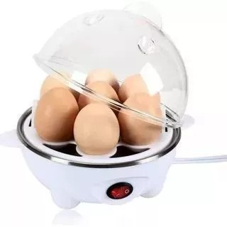 Cozedor Elétrico de Ovos Portátil, Portátil, Prático e Rápido