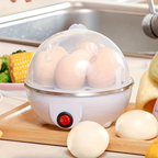 Cozedor Elétrico de Ovos Portátil, Portátil, Prático e Rápido