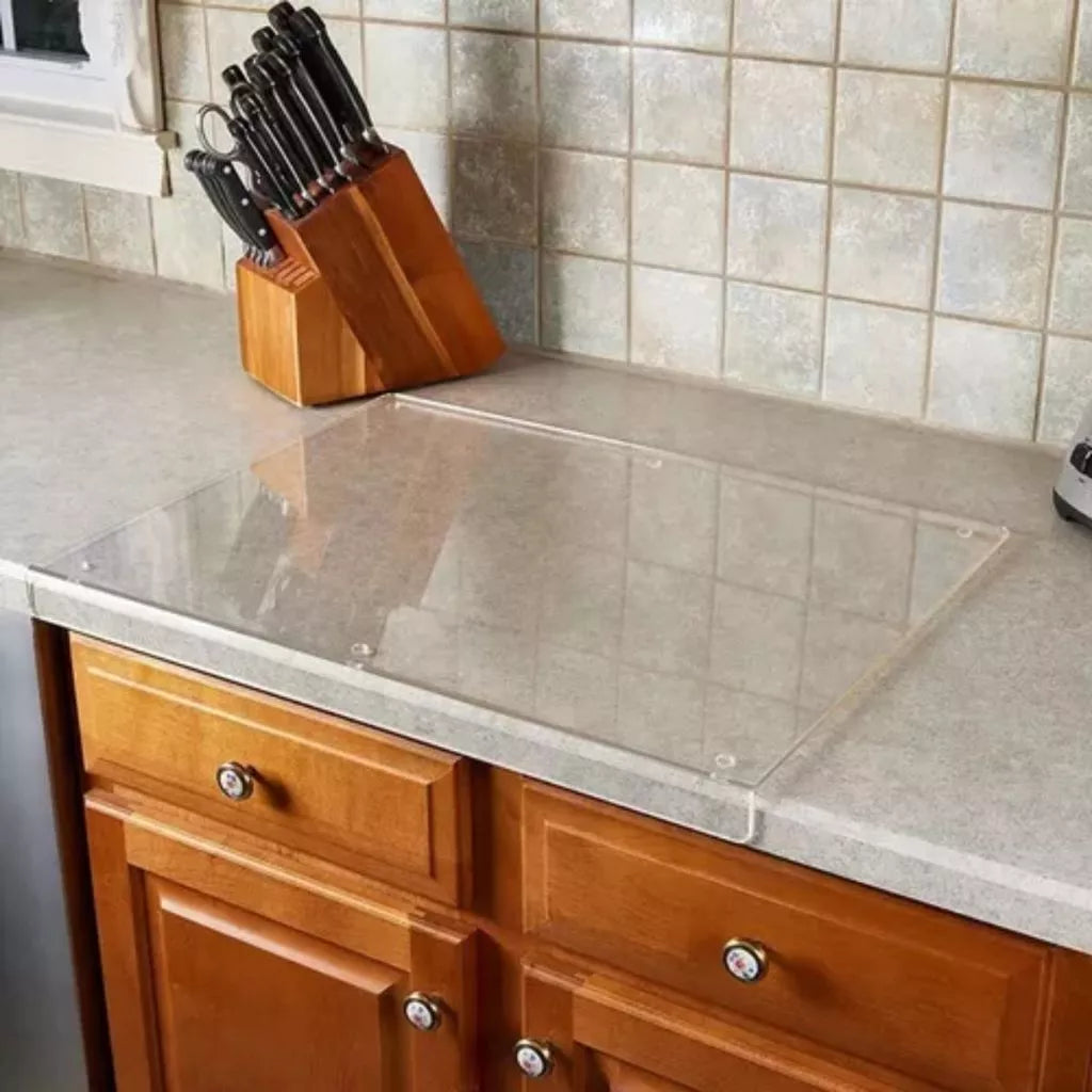 Tábua de Acrílico CrystalChef™ – Não Mancha, Não Absorve Odores e mantém Sua Cozinha Mais Higiênica