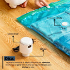 Kit TurboVac Elétrico-Bomba + 5 sacos -OFERTA LIMITADA