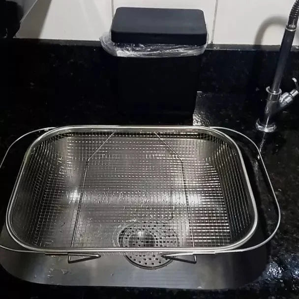 Escorredor de Alimentos SlimFlex– Lava, Escorre e Organiza sua Pia | Lar Equipado