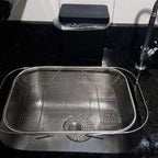 Escorredor de Alimentos SlimFlex– Lava, Escorre e Organiza sua Pia | Lar Equipado