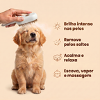 Escova Mágica a Vapor PetCare para Cães e Gatos