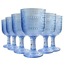 Conjunto de Taças Pérola Glamour 6 Unidades – Elegância e Sofisticação para Sua Mesa