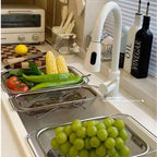 Escorredor de Alimentos SlimFlex– Lava, Escorre e Organiza sua Pia | Lar Equipado