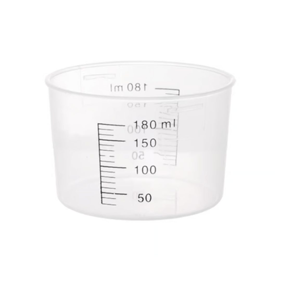 Kit 5 Potes Herméticos Porta Mantimento com Copo Medidor 2,5 Litros