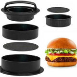 Molde 3 em 1 para Hambúrger Perfeito - Faça Burgers Profissionais em Casa