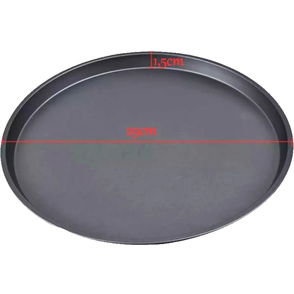 Formas de Pizza Antiaderentes kit 2 unid.  29cm — Praticidade e Sabor em Cada Receita!