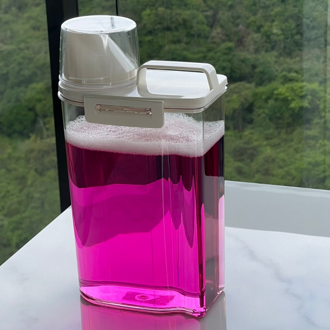 Pote Hermético 2,5L com Copo Medidor - Organização, Praticidade e Vedação Perfeita
