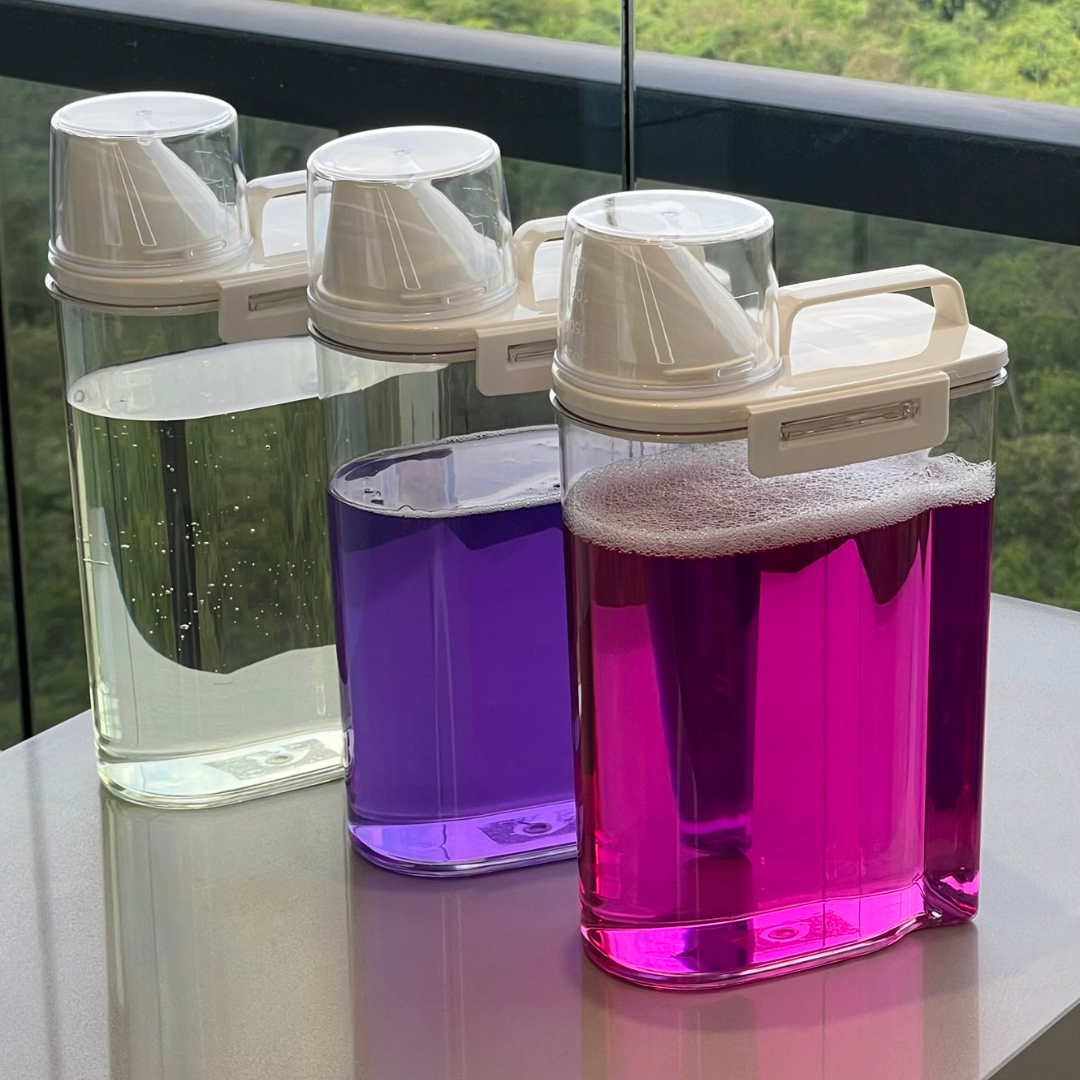 Pote Hermético 2,5L com Copo Medidor - Organização, Praticidade e Vedação Perfeita
