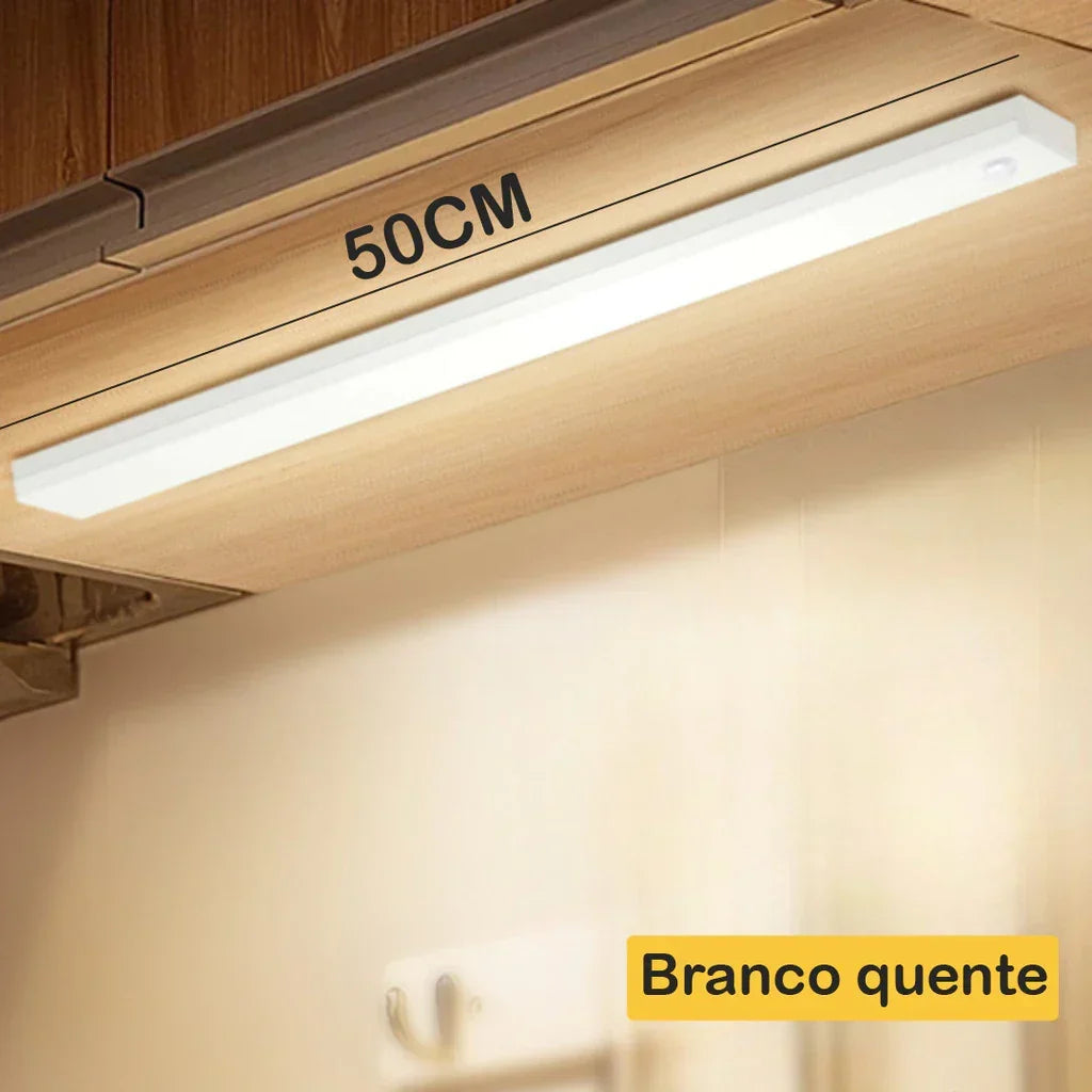 Luminária Inteligente Ultra LED com Sensor de Movimento sem Fio e Recarregável -COMPRE 1 LEVE 2