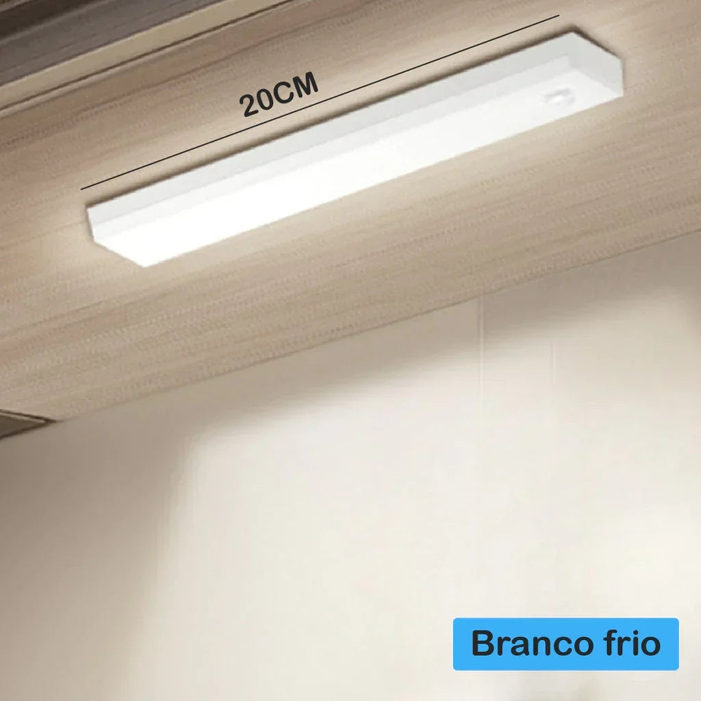 Luminária Inteligente Ultra LED com Sensor de Movimento sem Fio e Recarregável -COMPRE 1 LEVE 2