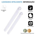 Luminária Inteligente Ultra LED com Sensor de Movimento sem Fio e Recarregável -COMPRE 1 LEVE 2