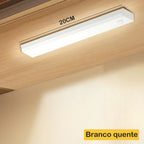 Luminária Inteligente Ultra LED com Sensor de Movimento sem Fio e Recarregável -COMPRE 1 LEVE 2
