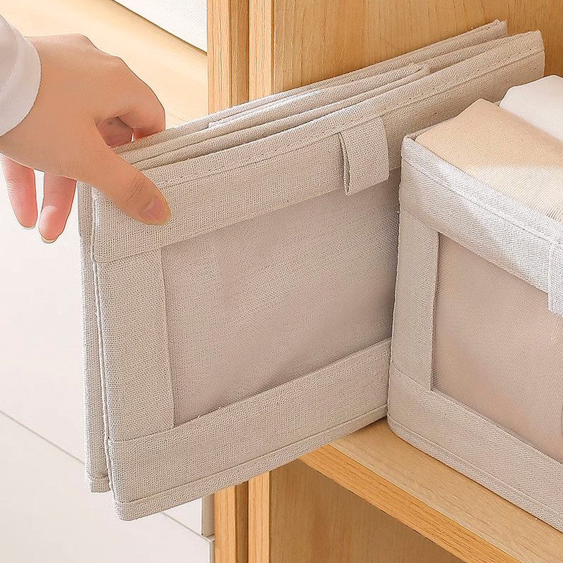 Organizador De Guarda-Roupa de Tecido Dobrável e Resistente Para Roupas