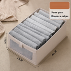 Organizador De Guarda-Roupa de Tecido Dobrável e Resistente Para Roupas
