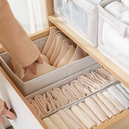 Organizador De Guarda-Roupa de Tecido Dobrável e Resistente Para Roupas