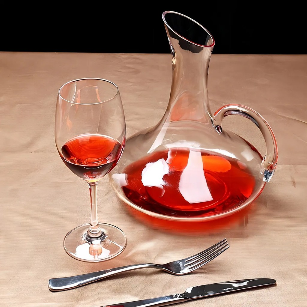Decanter de Cristal  – Elegância e Experiência Completa para Servir Vinhos em Casa