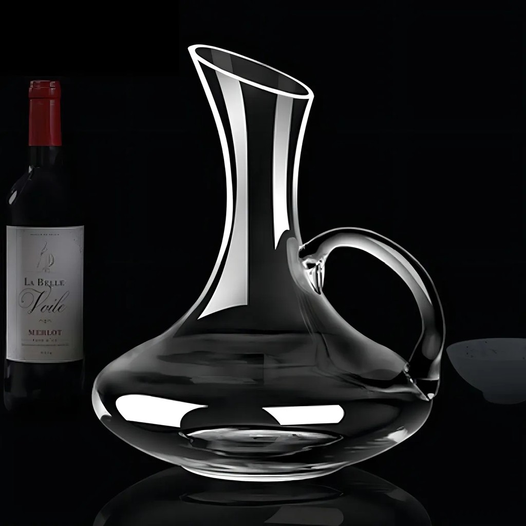 Decanter de Cristal  – Elegância e Experiência Completa para Servir Vinhos em Casa