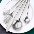 Talheres Prata Inox Glamour – Elegância e Brilho para Sua Mesa Posta- COMPRE E  LEVA O DOBRO