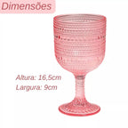 Conjunto de Taças Pérola Glamour 6 Unidades – Elegância e Sofisticação para Sua Mesa