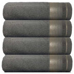 Kit 4 Toalhas de Banho Berlim 100% Algodão – 75x150cm | Maciez e Absorção Premium