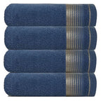 Kit 4 Toalhas de Banho Berlim 100% Algodão – 75x150cm | Maciez e Absorção Premium